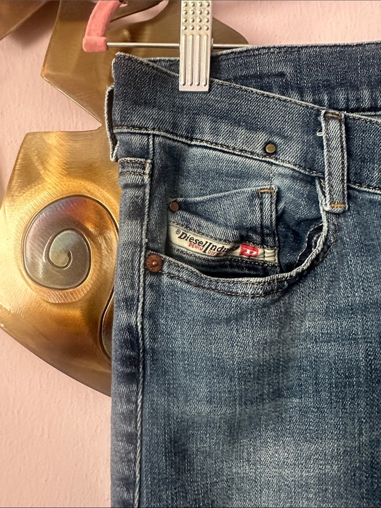 Diesel Denim - Diesel Medium Blue Denim Jeans with Coin Pocket Logo